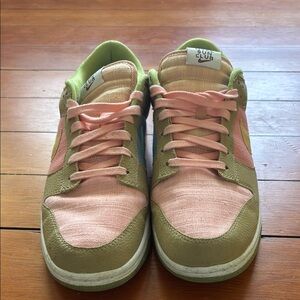 Nike dunk run club arctic Orange sanded gold sneaker size 11 men’s